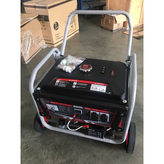 เครื่องปั่นไฟ เครื่องกำเนิดไฟฟ้า เบนซิน 15 แรงม้า 5500 วัตต์ ระบบกุญแจสตาร์ท Gasoline Generator ยี่ห้อ XYLON รุ่น 6800KS