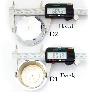 60mm. / 69mm. ดุมล้อ ฝาครอบดุมล้อ ดุมล้อแต่ง ฝาครอบล้อ center cap Wheel Hub 1ชิ้น / 4ชิ้น S60 โปรดวัดขนาดก่อนสั่งซื้อ