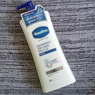 วาสลีน เอ็กซ์เพิร์ท แคร์ เอ็กซ์ตรีมลี่ ดราย สกิน เรสคิว โลชั่น  Vaseline Expert Care Extremely Dry Skin Lotion  400 มล