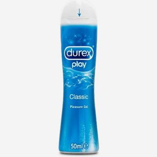 Durex Play Classic Pleasure Gel 50 ml เจลหล่อลื่นสูตรน้ำ ปราศจากสีและกลิ่น มอบสัมผัสบางเบาเป็นธรรมชาติ