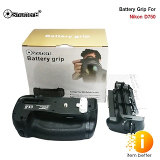 Battery Grip Shutter B รุ่น D750 (MB-D16 Replacement)