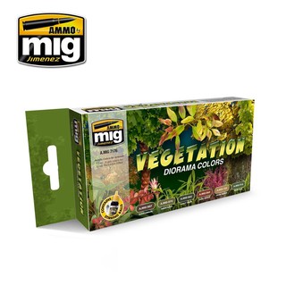 Ammo By MIG - AMIG7176 VEGETATION DIORAMA COLORS