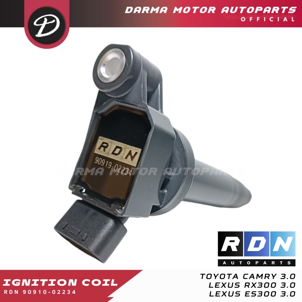 IGNITION COIL TOYOTA CAMRY 3.0 3,000cc 90919-02234 RDN AUTOPARTS ต้นฉบับ