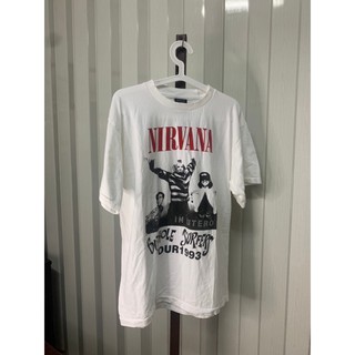 NIRVANA เสื้อยืด เสื้อวง