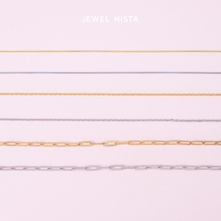 DIY collection สร้อยคอ-ข้อมือ-ข้อเท้า ออกแบบได้เอง (สร้อยเปล่า)
