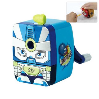 เครื่องเหลาดินสอตั้งโต๊ะ ลาย ROBOT-O (สีฟ้า)