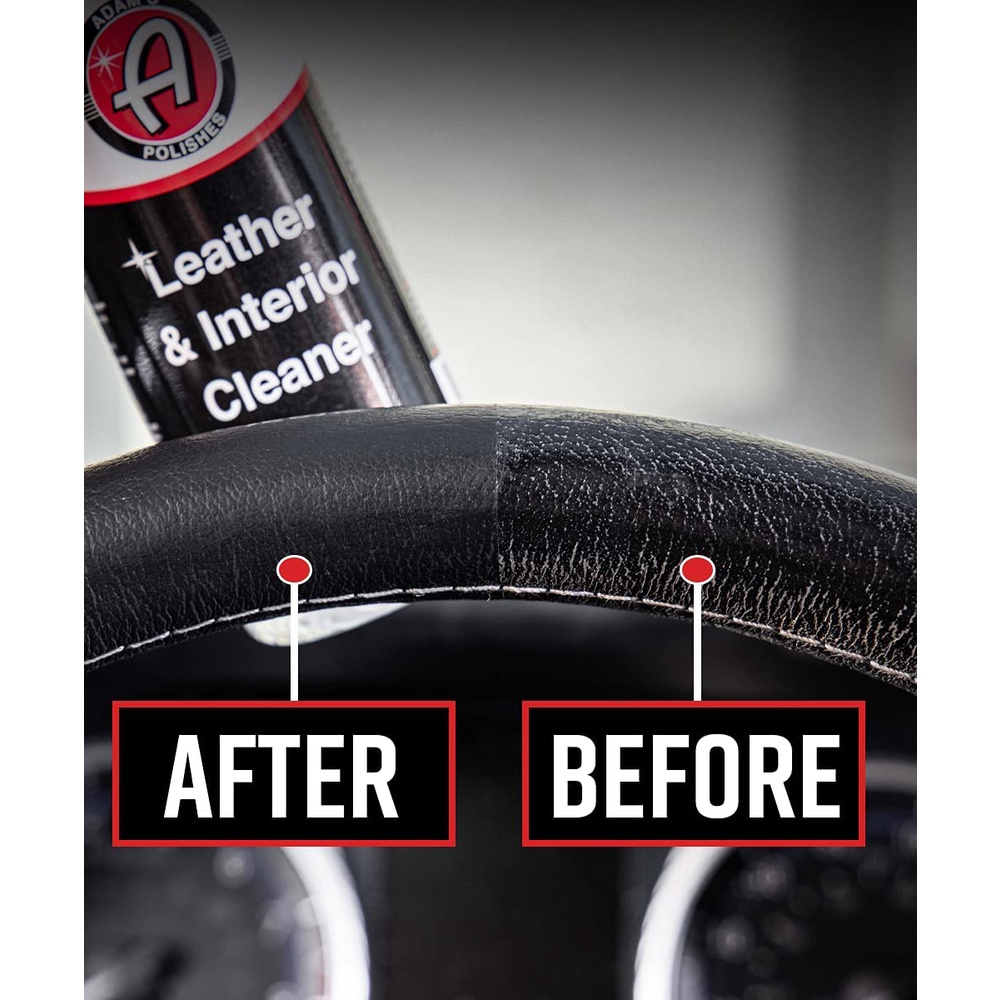 Adams Leather and Interior Cleaner (16 oz473 ml) ผลิตภัณฑ์น้ำยาทำความ