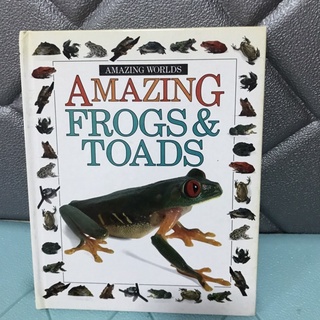 AMAZING WORLDS: AMAZING FROGS &amp; TOADS  ปกแข็ง