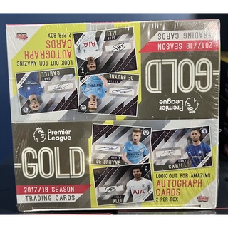 พร้อมส่ง !!! 2018 Topps English Premier League GOLD Hobby Box