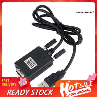 【พร้อมส่ง】อะแดปเตอร์แปลงสายเคเบิ้ล Usb เป็น RS232 Serial 9 Pin COM Port DB9 สําหรับคอมพิวเตอร์ PC