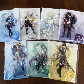 [พร้อมส่ง] อะคริลิค Stand Acrylic Official จาก Genshin Impact ชุดเมืองหิน Liyue และ MC Childe Tartaglia พร้อมส่งจ้า