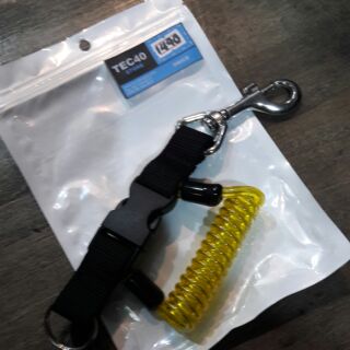 SCUBA Accessory Snap Coil Lanyard สายคล้อง สายยืด