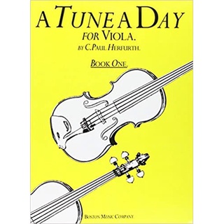 หนังสือเรียนดนตรี A Tune a Day for Viola, Book 1