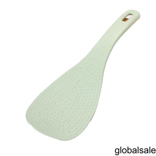 Wheat Straw Large Spoon Rice Paddle Scoop Non-stick Ladle Kitchen Table Serving Accessories