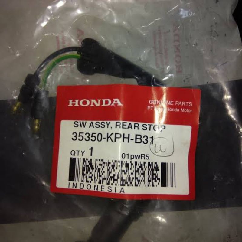 สวิตช์เบรคหลัง SupraX125/Kharisma / 35350-KPH-B31/AHM