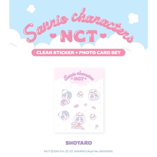 [NCT X SANRIO Collaboration] - Clear Sticker + Photo Card SET - SHOTARO