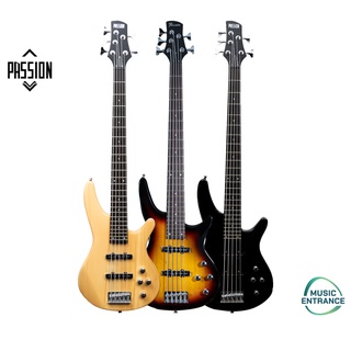 Passion IB-5 Electric Bass 5 String เบสไฟฟ้า 5สาย แพชชั่น IB5 ทรง Ibanez