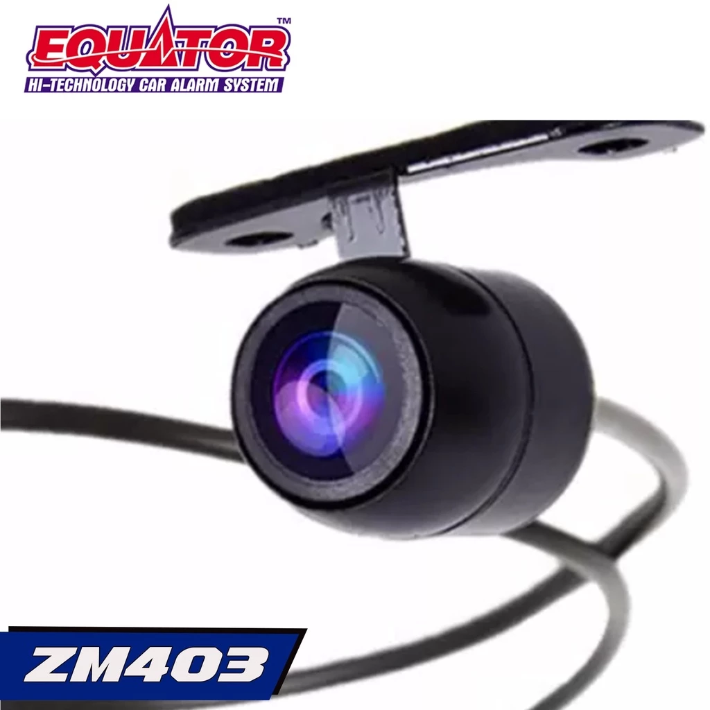 กล้องถอยหลังติดรถยนต์แบบปีกผีเสื้อกลม EQUATOR Rear Camera รุ่น ZM403 กล้องมองหลัง ติดกับวิทยุ จอ2ดิน ชัดทั้งกลางวันและกล thumbnail 6
