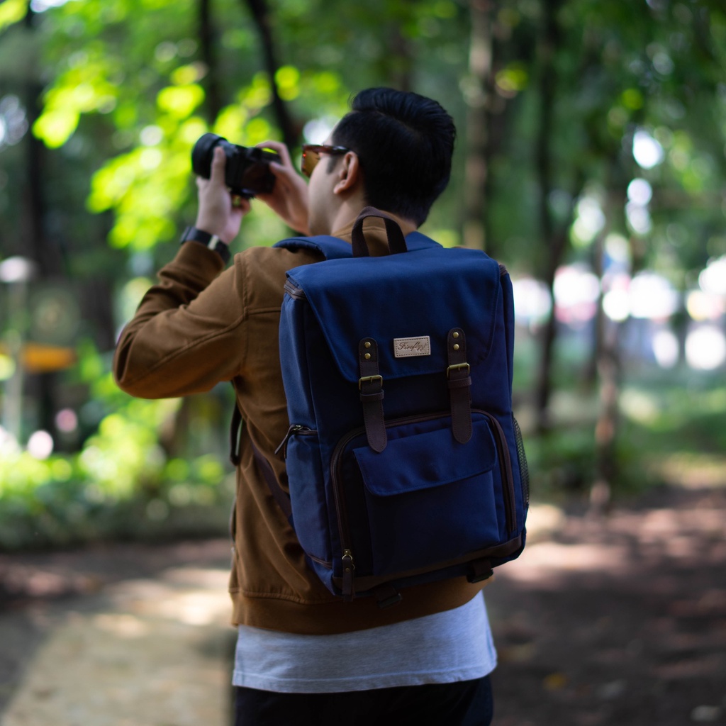 Firefly EIVOR NAVY BACKPACK CAMERA BAG - CAMERA BACKPACK BAG