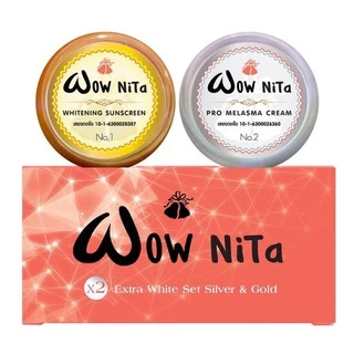 wowครีม wow nitaชุดใหญ่10กรัม💥1ชุดมี2ชิ้น 🎁ราคาส่ง💥