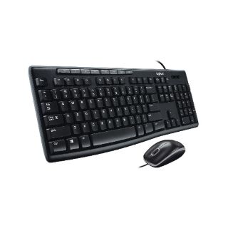 LOGITECH Media Desktop MK200 คีย์บอร์ด