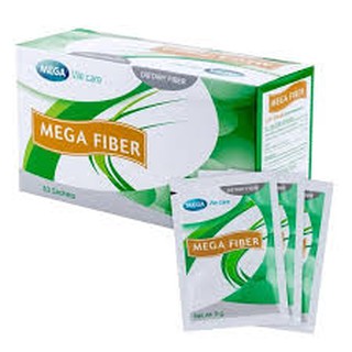 Mega We Care Mega Fiber  เมก้า วีเเคร์ ไฟเบอร์ ขนาดบรรจุ 30 ซอง [16443]