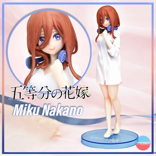 [พร้อมส่ง]ฟิกเกอร์ Miku Nakano Shirt Ver. - The Quintessential Quintuplets ∬ Fascinity Figure - Fukuya