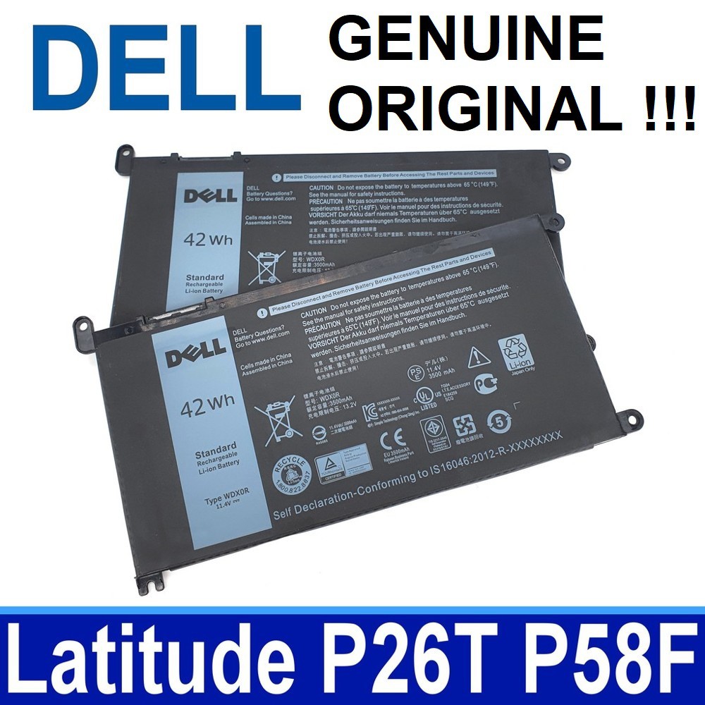 ORIGINAL WDXOR WDX0R Inspiron 14 5468 13 5368 7368 7378 7460 15 5570 7560 7569 P70F P70F001 P74G 3CRH3 T2JX4