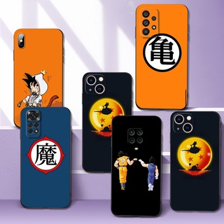 เคสโทรศัพท์ซิลิโคน Tpu แบบนิ่ม ลายโลโก้ Dragon Ball Saiyan Goku สีดํา สําหรับ Motorola Edge 20 Lite Pro 5G Edge 2021 S Moto Edge 20