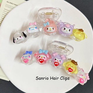 SANRIO กิ๊บติดผม ลายการ์ตูนปลาฉลาม แฟชั่นฤดูร้อน สําหรับผู้หญิง