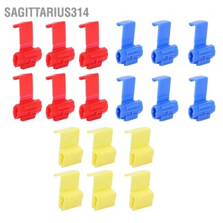 Sagittarius314 บล็อกขั้วต่อสายไฟ แบบต่อเร็ว 210 ชิ้น