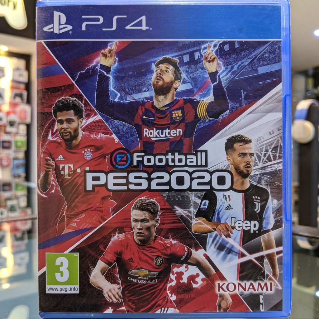 (ภาษาอังกฤษ) มือ2 eFootball PES 2020 เกมPS4 แผ่นPS4 มือสอง (เล่น2คน ...