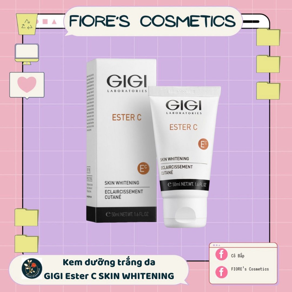 Gigi Ester C Skin Whitening Cream