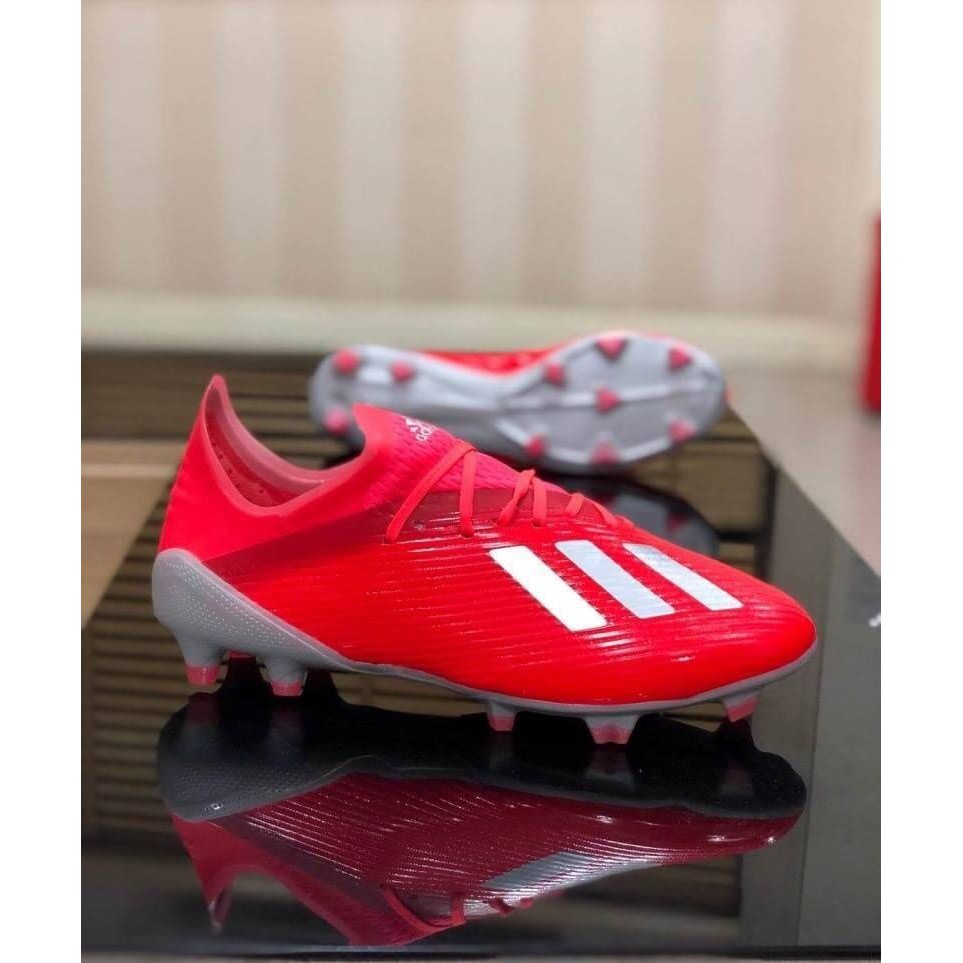 Adidas x  19.1 สีขาว-แดง