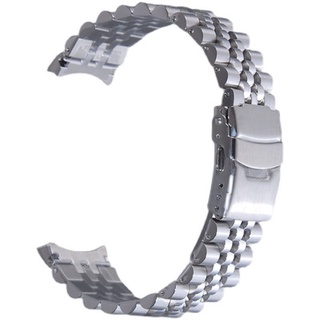 Adapt to Seiko mountaineer SPB121J1/SPB117J1/119/123 series sarb017 five-ball solid steel Watch strap