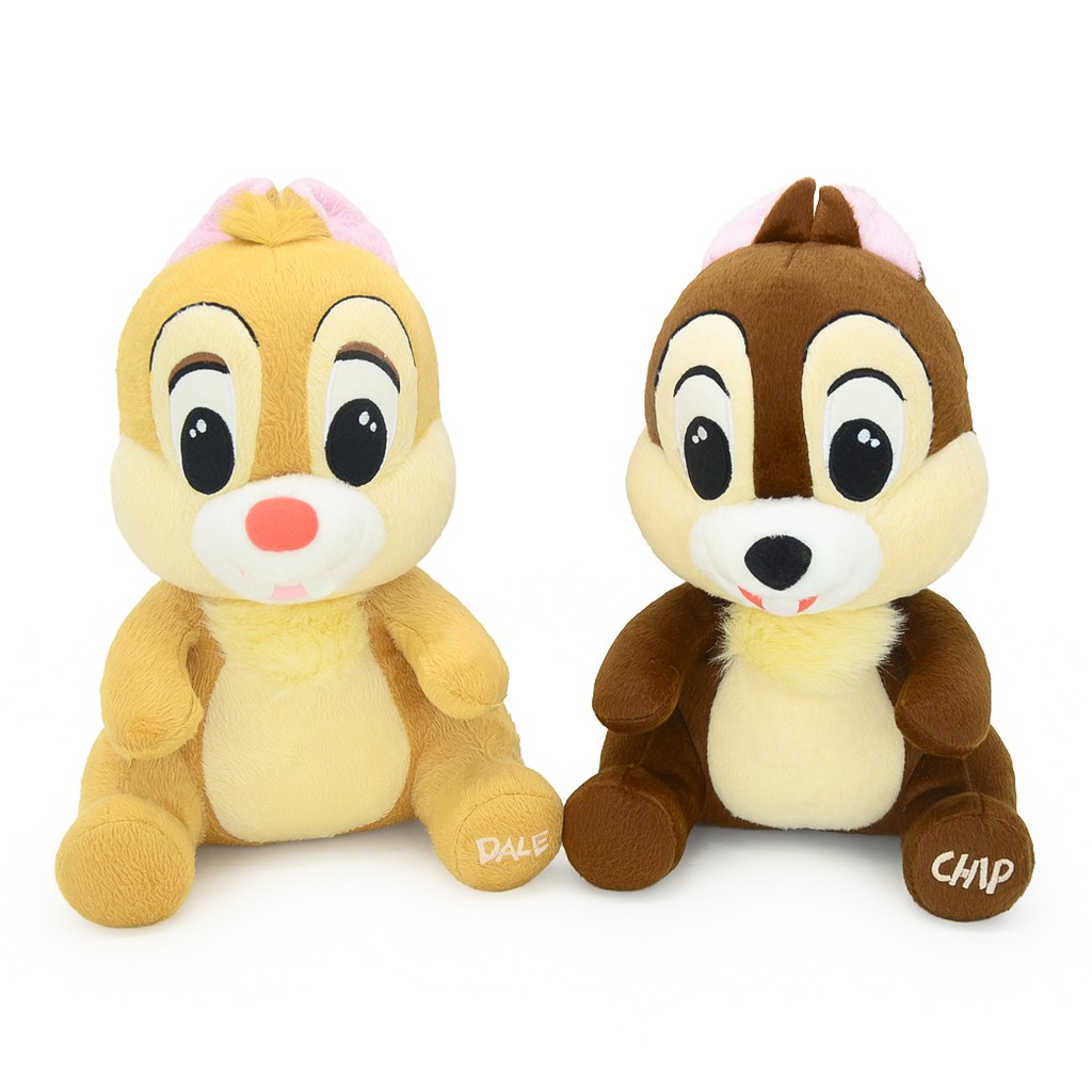 Disney ลิขสิทธิ์แท้ ตุ๊กตา ชิป กับ เดล นี่สองพี่น้อง : Chip 'n' Dale