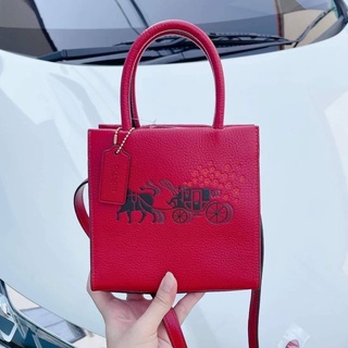 MINI CALLY CROSSBODY WITH OX AND CARRIAGE (COACH C2184)