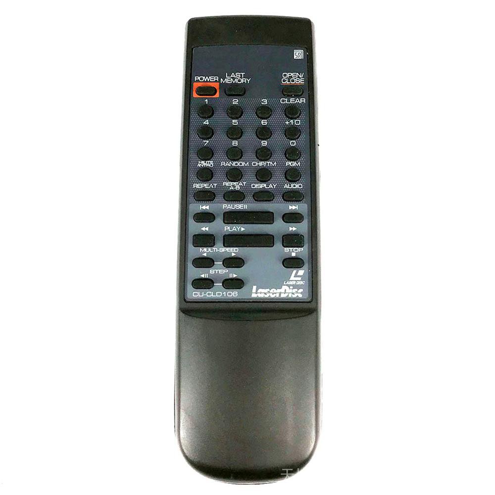 เปลี่ยนใหม่สําหรับ Pioneer Laser Disc Player DVD รีโมทคอนโทรล CU-CLD106 สําหรับ CLDS104 CLDS105 CU-C