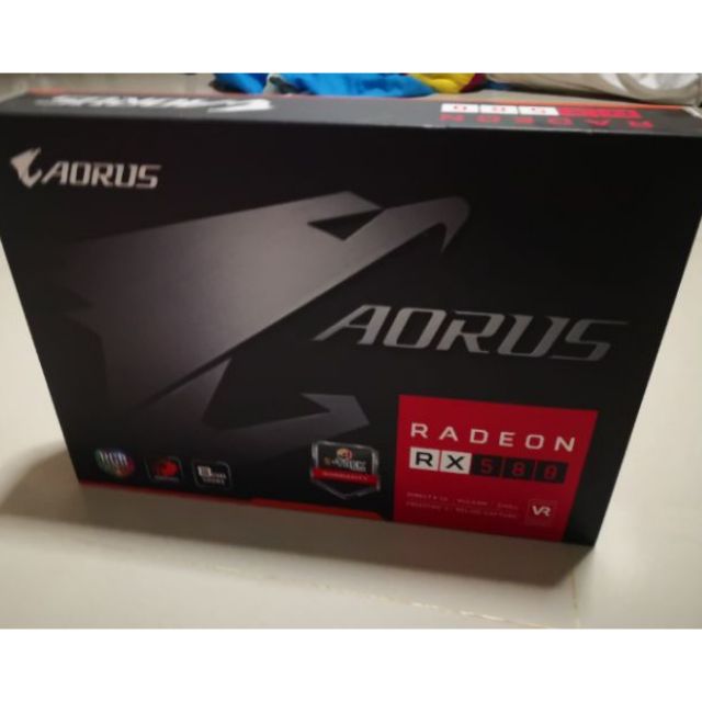 การ์ดจอ 8GB GDDR5 AMD RX580 GIGABYTE AORUS.