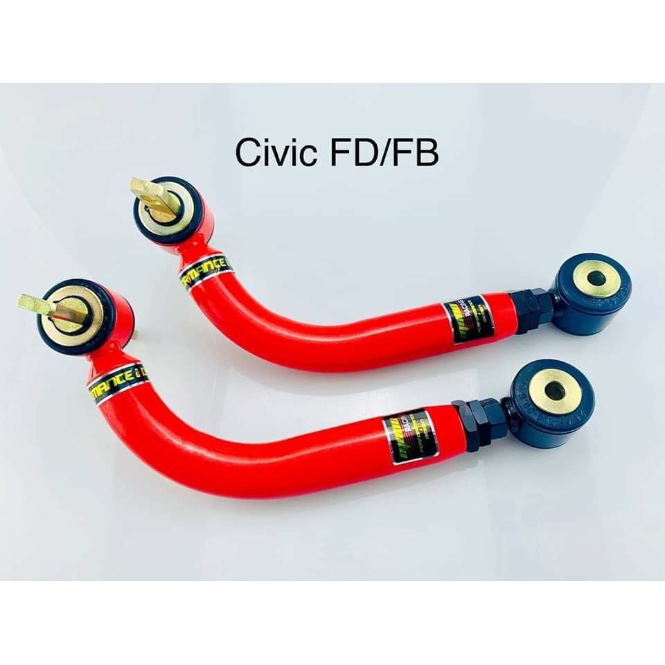 🚗ตัวปรับมุม Camber ล้อหลังบูชยางดำ ตรงรุ่น Civic FD FB🚙