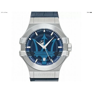 นาฬิกา MASERATI MENS R8851108015 POTENZA ANALOG QUARTZ พร้อมกล่อง (ใหม่)