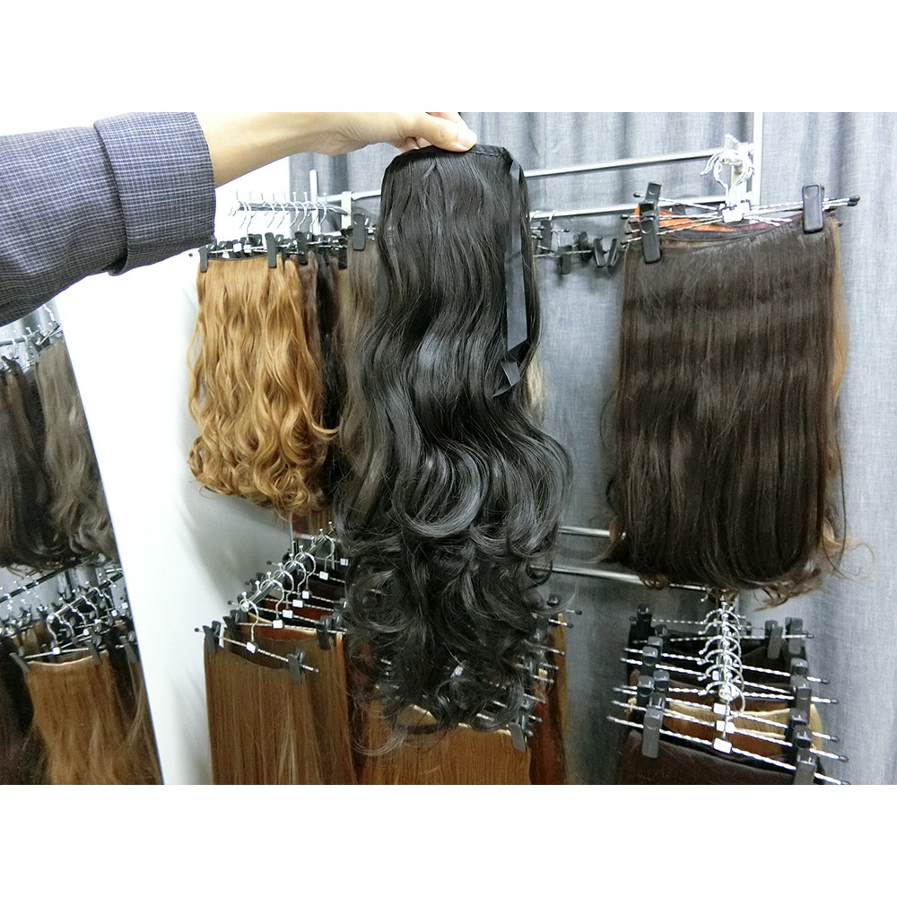 หางม้าผูก รุ่นD19 ผลลอนชัด