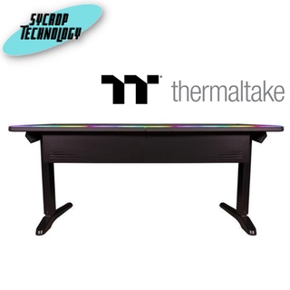 โต๊ะเล่นเกมส์ Thermaltake Level 20 BattleStation ไฟ RGB Gaming Desk ( GGD-LBS-BKEIRX-01 ) โต๊ะปรับระดับ