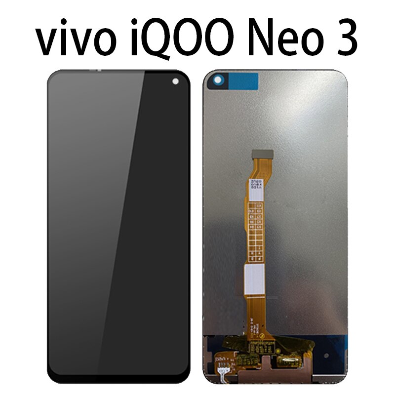 6.57 นิ้วสําหรับ vivo iQOO Neo 3 Neo3 จอแสดงผล LCD + หน้าจอสัมผัส Digiziter Assembly