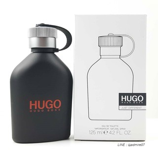 ส่งฟรี HUGO Boss Just Different EDT 125ml กล่องเทส   น้ำหอมสำหรับชายหนุ่ม กลิ่นหอมคลาสิค AUG01