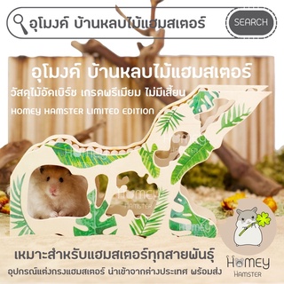 Homey Hamster 🐹☘️ อุโมงค์แฮมสเตอร์ ชั้นลอย กรงแฮมสเตอร์ ของแต่งกรง รองกรง กล่องขุด millamore เม่น niteangel ขนมแฮมสเตอร์