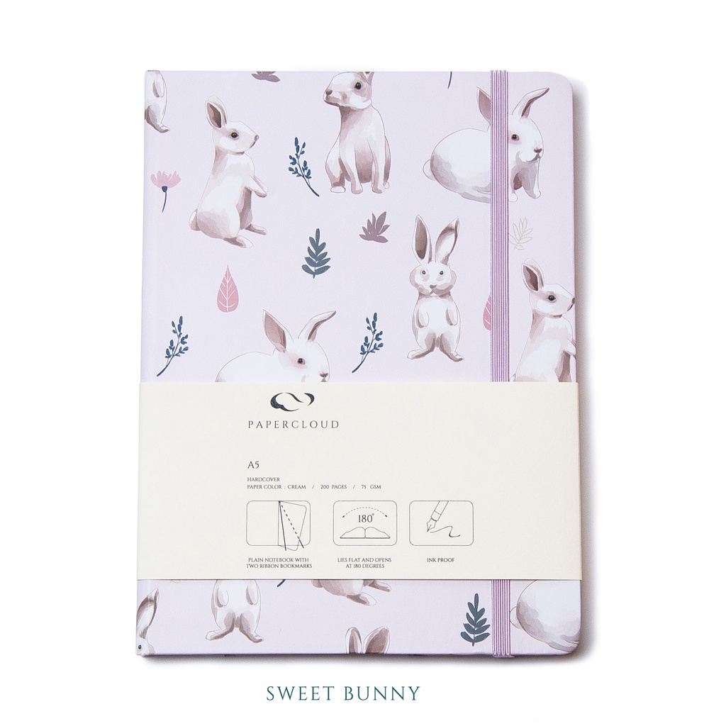 สมุดโน้ต/สมุดไดอารี่/สมุดจดบันทึก Papercloud wild flower