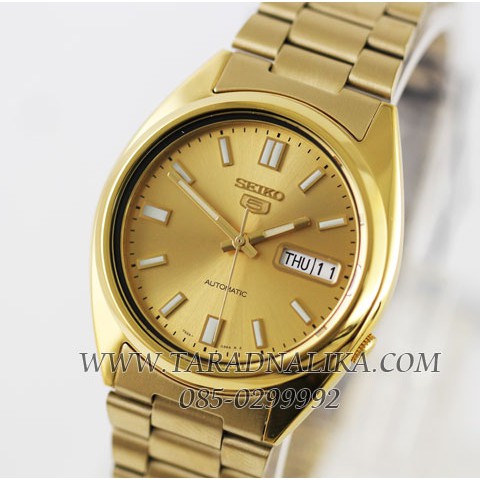 นาฬิกา SEIKO 5 Automatic SNXS80K1 เรือนทอง (ของแท้ รับประกันศูนย์) Tarad Nalika