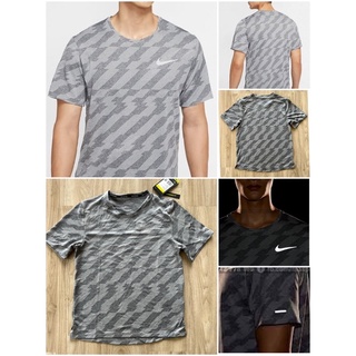 เสื้อวิ่งชาย Nike Dri-FIT Miler Future Fast สีเทา