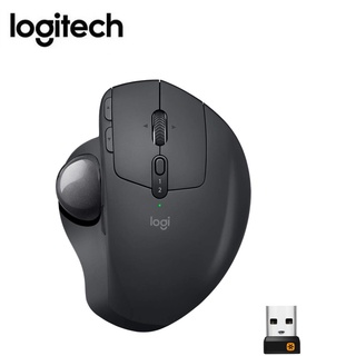 Logitech MX ERGO Advanced Wireless Trackball for Windows PC and Mac เมาส์แทร็กบอลล์ไร้สาย รับประกัน 1 ปี